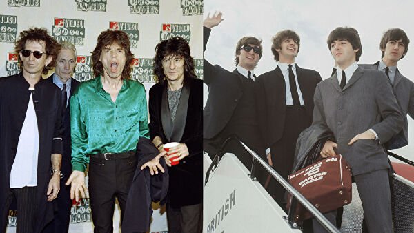   ,  Beatles  Rolling Stones
