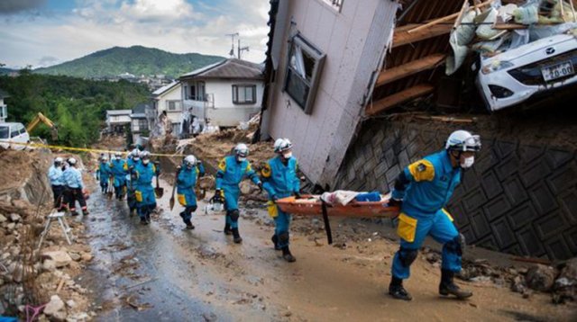 800 тысяч жителей Японии эвакуируют из-за угрозы оползней