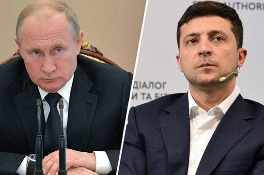 Песков назвал прагматичным разговор Путина и Зеленского