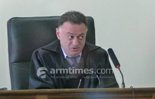 Сообщение против судьи Григоряна подано до передачи ему дела Кочаряна и остальных
