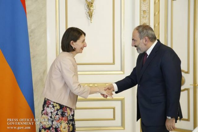Никол Пашинян принял премьер-министра штата Новый Южный Уэльс Австралии Глэдис Береджиклян
