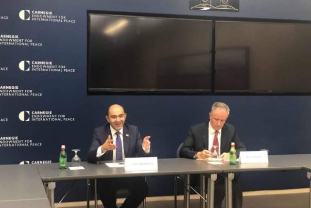 В США Эдмон Марукян представил проводимые в Армении реформы