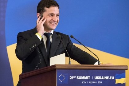 Зеленский оценил первые результаты выборов в Верховную Раду