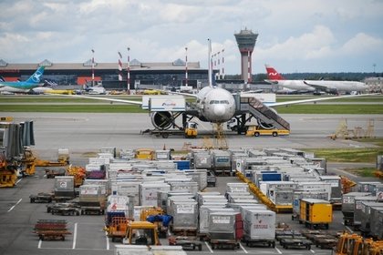 В аэропорту Шереметьево обрушилось основание крыши