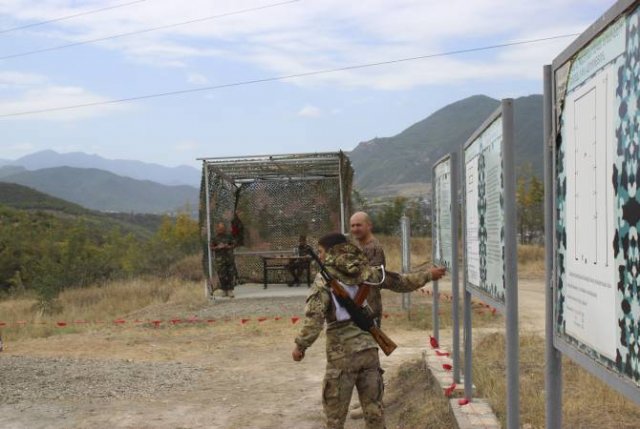 В общем зачете на конкурсе «Воин мира» лидируют военнослужащие ВС РА