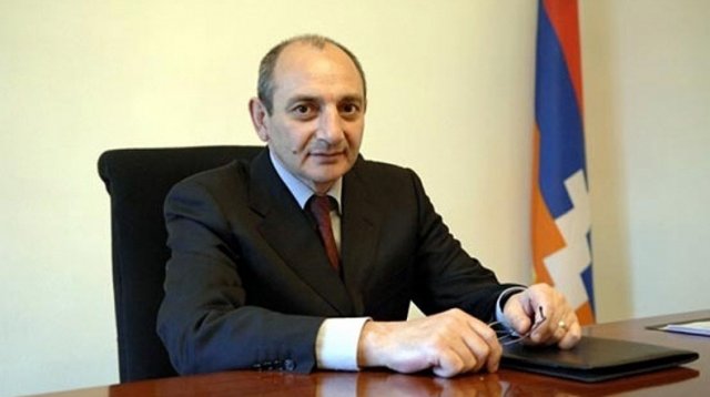 Президент Арцаха Бако Саакян поздравил Католикоса Гарегина II с днем рождения