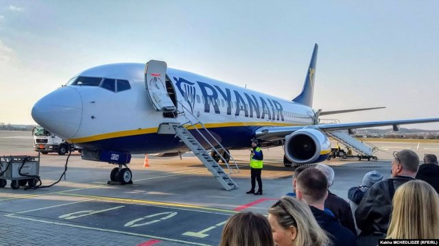 Авиакомпания Ryanair начнет летать в Грузию