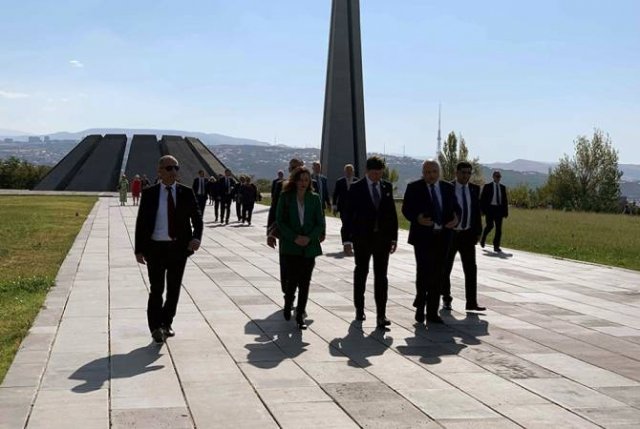 Председатель Риксдага Швеции воздал дань уважения памяти жертв Геноцида армян