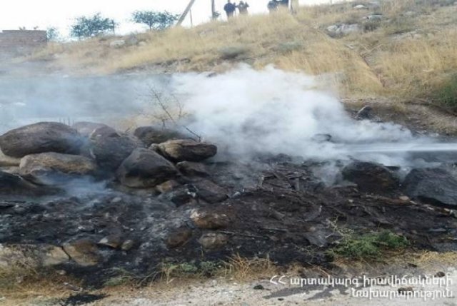 Зарегистрировано 35 пожаров на травяных участках
