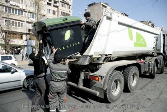 В мэрии Еревана подтверждают информацию о том, что компании “Санитек” деньги не перечисляются