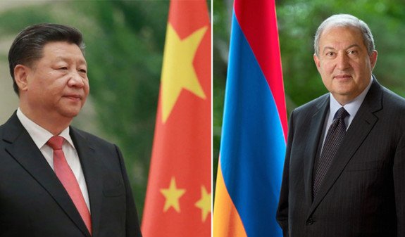 Си Цзиньпин – Армену Саркисяну: армяно-китайские дружественные отношения переживают динамичное развитие