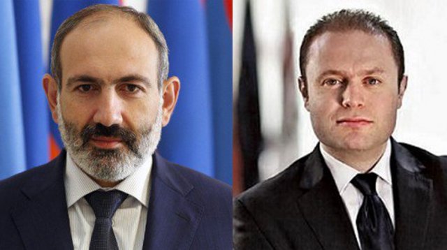 Никол Пашинян поздравил премьера Республики Мальта по случаю Дня независимости