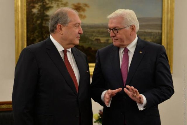Армен Саркисян по случаю Дня единства направил поздравительное послание президенту Германии