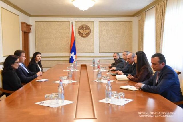 Бако Саакян встретился с исполнительным директором Армянской ассамблеи Америки