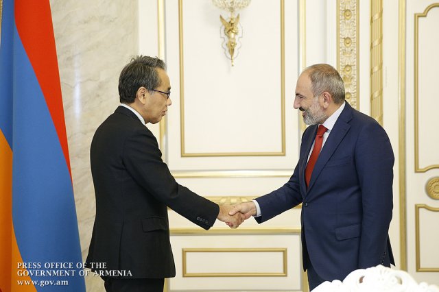 Премьер-министр Армении принял специального советника премьер-министра Японии