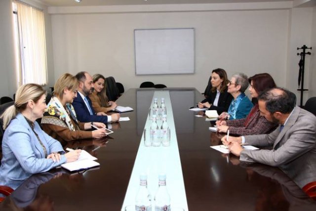 Министр образования, науки, культуры и спорта Армении принял посла ЕС