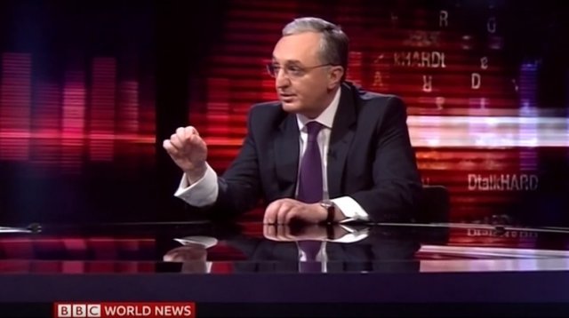 Интервью главы МИД Армении программе Би-би-си HARDtalk