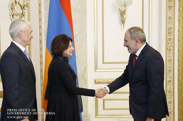 Премьер Армении принял делегацию во главе с заместителем Генсека ООН