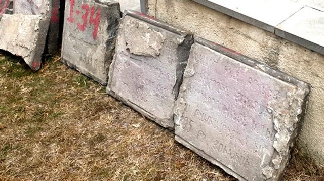 Надгробные плиты с надписями на армянском языке возвращены на свое законное место – армянский пантеон Ходживанка