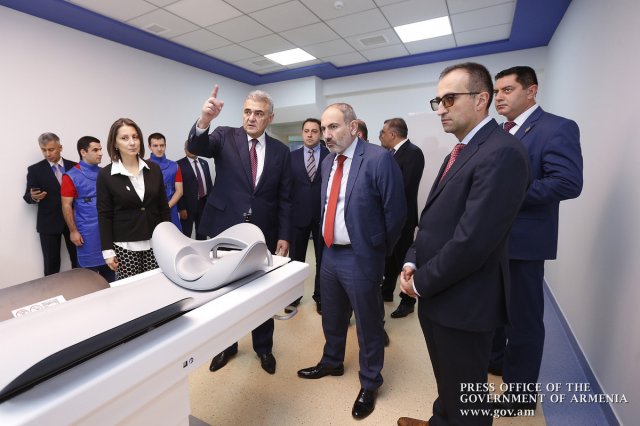 Премьер-министр присутствовал на церемонии открытия Европейского центра ядерной медицины