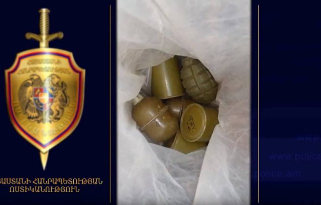 Граждане добровольно сдали гранаты и ружье в отделы полиции Наири и Арташата