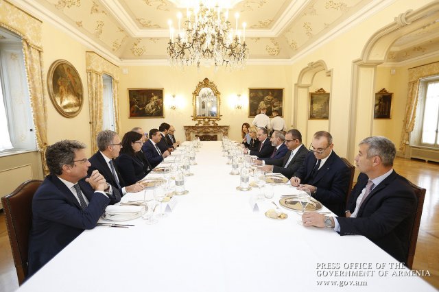 Премьер Никол Пашинян представил деловым кругам Италии инвестиционные возможности Армении