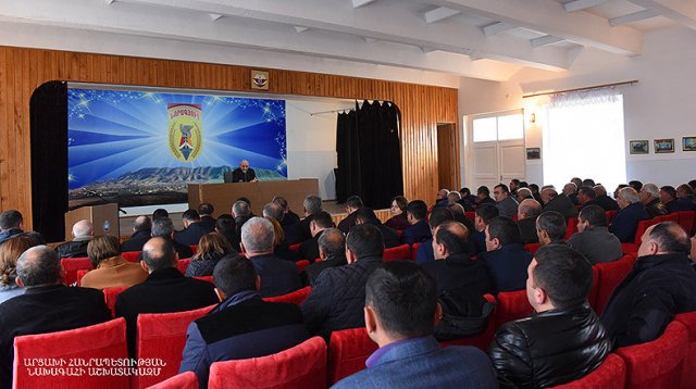 Президент Арцаха провел рабочее совещание в общине Норагюх