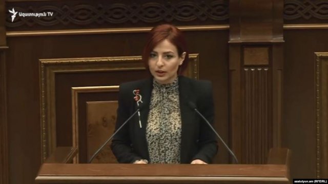 Следственную комиссию НС по изучению процесса пожертвований мэрии Еревана возглавит Ани Самсонян