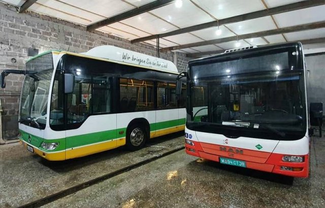Новые городские автобусы Bus Voyage уже в Ереване, скоро выйдут на маршрут. Ашот Саркисян