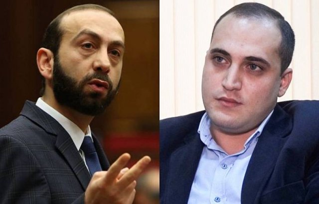 Спикер НС Арарат Мирзоян подал в суд на Нарека Самсоняна