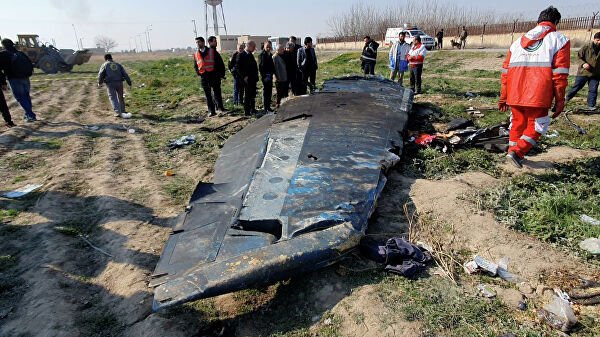 Иран отправил черный ящик со сбитого украинского самолета во Францию
