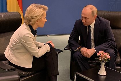 Глава Еврокомиссии раскрыла тему переговоров с Путиным