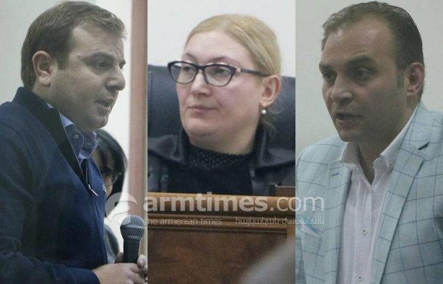 Адвокаты Армена Геворкяна бойкотируют заседание, к адвокату Хачатурова применена санкция