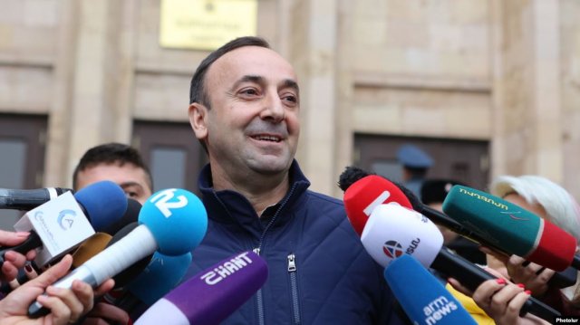 Грайр Товмасян попросил своих адвокатов подготовить иск против Никола Пашиняна