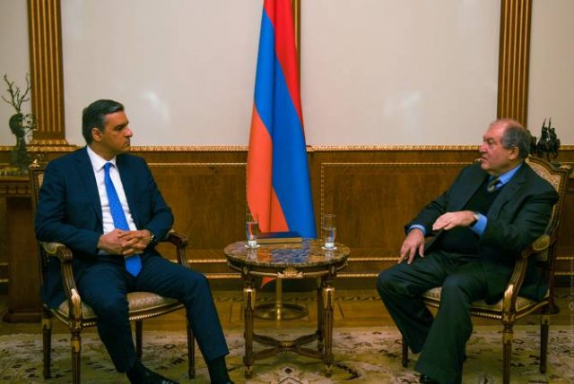 Президент Армен Саркисян принял защитника прав человека Армении