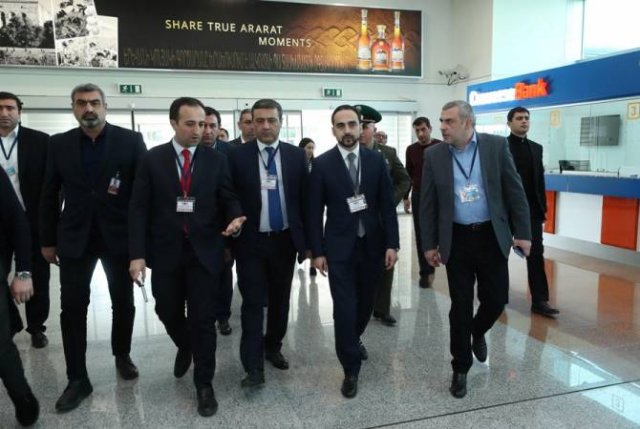Авинян в “Звартноце” ознакомился с работами по предотвращению распространения коронавируса