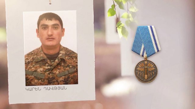 Сегодня день рождения героя Апрельской войны Карена Давтяна