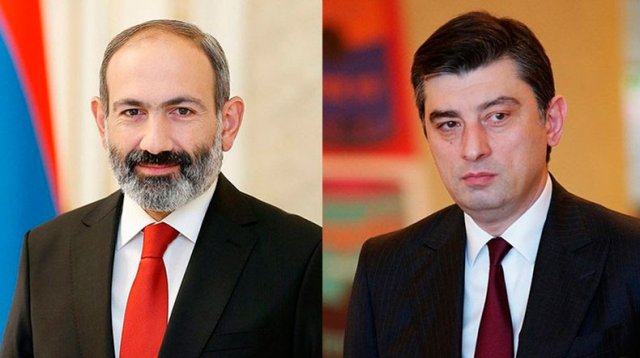 Никол Пашинян поздравил Георгия Гахарию с днём рождения