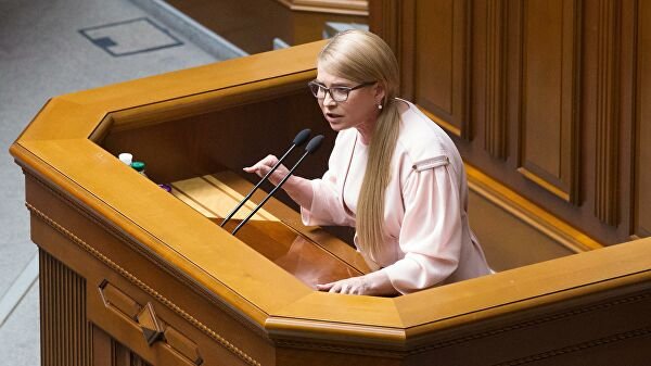 Тимошенко сравнила Украину с тонущим «Титаником»