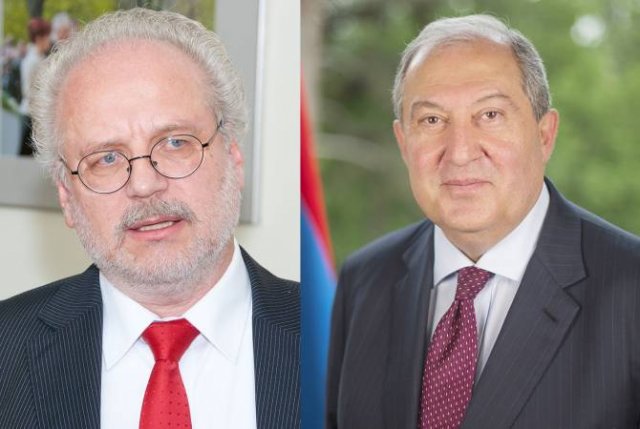 Армен Саркисян провел телефонный разговор с президентом Латвии