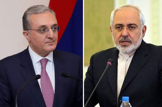 Главы МИД Армении и Ирана обсудили по телефону ситуацию на границе Армении и Азербайджана