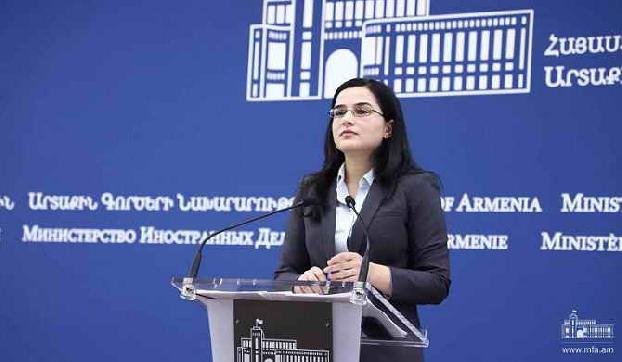 Азербайджан должен предпринять надежные шаги по укреплению режима прекращения огня: МИД Армении