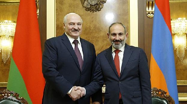 Никол Пашинян поздравил Александра Лукашенко по случаю переизбрания на пост президента Беларуси