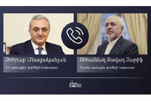 Министры иностранных дел Армении и Ирана обсудили вопросы двусторонней повестки дня