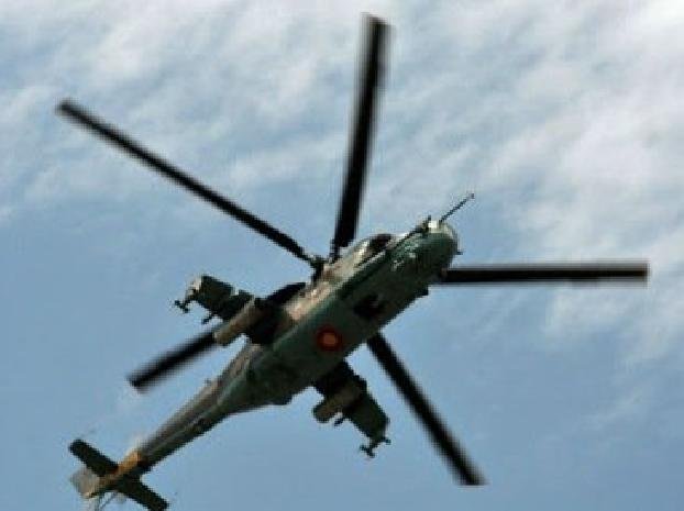 Сбитый арцахскими ВС военный вертолет противника упал на территории Ирана