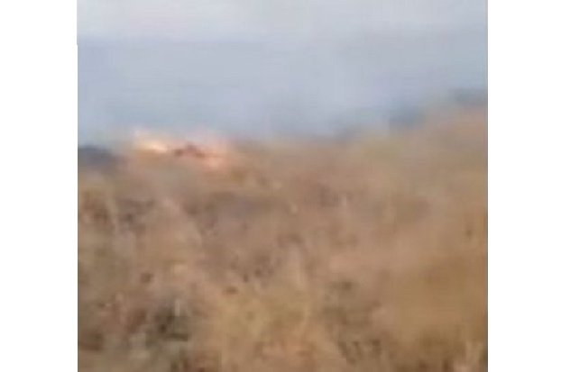 Омбудсмен: азербайджанцы сожгли участок дороги, ведущей из села Норабак в Азат