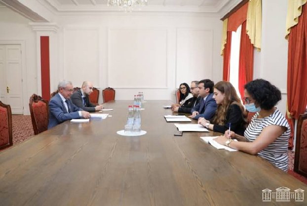 Акоп Аршакян и Андрей Климов обсудили вопросы стратегического и союзнического сотрудничества