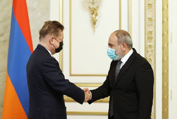 Никол Пашинян и Алексей Миллер обсудили вопросы армяно-российского энергетического сотрудничества