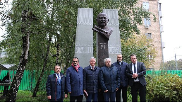 В Москве состоялось открытие памятника «Маршал двух народов Баграмян И.Х.»