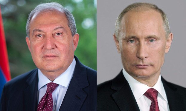 Армен Саркисян направил поздравительное послание Владимиру Путину